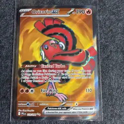 Oricorio Ex 110/094 ENGLISH Full Art Phantasmal Flames Pokemon TCG - Image 1