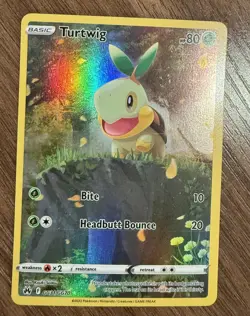 POKEMON TCG Turtwig GG31/GG70 Crown Zenith: Galarian Gallery Holo - Image 1