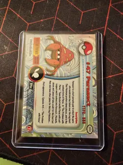 Pokemon Parasect #47 Topps TV Animation Edition Black Foil Near Mint - Image 2