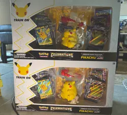 Pokemon TCG Celebrations Premium Figure Collection Pikachu VMAX Box 820650809408 - Image 1