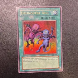 Yu-Gi-Oh! Delinquent Duo MRL-039 Magic Ruler Unlimited Holo Rare 1996 Konami - Image 1