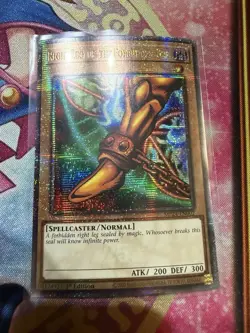 Right Leg of the Forbidden One Quarter Century SR - 1st Ed MP24-EN002 Yugioh LP - Image 1