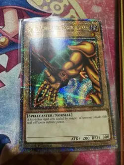 Yugioh! Right Arm of the Forbidden One - MP24-EN004 - Quarter Century Secret LP - Image 1