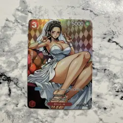 Nico Robin One Piece ACG Goddess Doujin Waifu Fan Card Holo Anime Wedding I - Image 1