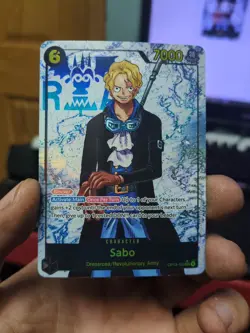 Sabo (120) (Parallel) OP13-120 Carrying On His Will Foil - Image 1