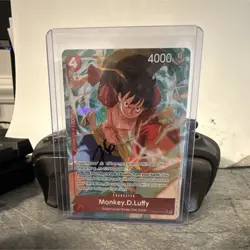 One Piece TCG Legacy Of The Master Monkey D Luffy OP12-015 SR Alt Art English - Image 1