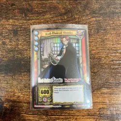 Red-Haired Shanks Silver Rare 2005 One Piece The Quest Begins CCG CH005 - Image 2