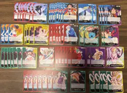 ONE PIECE CCG: LOT OF LEADERS ENGLISH Nm+ - Image 1