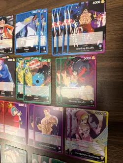 ONE PIECE CCG: LOT OF LEADERS ENGLISH Nm+ - Image 2