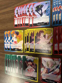 ONE PIECE CCG: LOT OF LEADERS ENGLISH Nm+ - Image 4