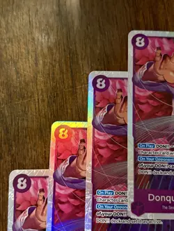 4x Donquixote Doflamingo OP10-071 SR (Full Playset) One Piece TCG English NM - Image 2