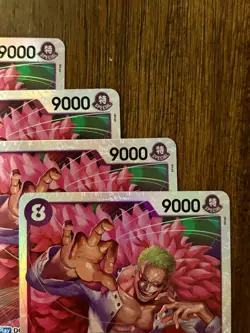 4x Donquixote Doflamingo OP10-071 SR (Full Playset) One Piece TCG English NM - Image 3
