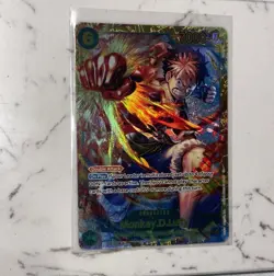 OP13-118(Carrying On His Will) Monkey D Luffy SEC One piece TCG ENGLISH - Image 1