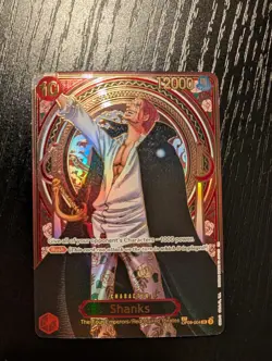 Shanks - OP09-004 (SP) (Gold) OP09-004 Carrying On His Will Foil - Image 1