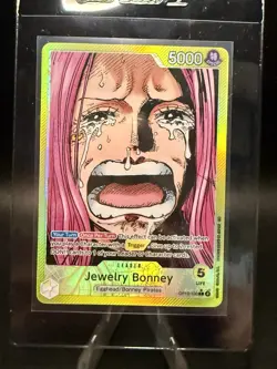 OP13-100 Jewelry Bonney Alt Art Leader One Piece TCG English - Image 1