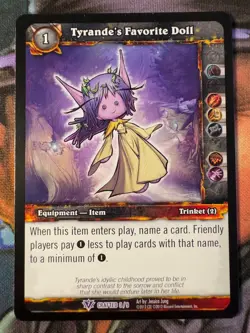 World of Warcraft TCG Promo Crafted 3/9 Tyrande's Favorite Doll - Image 1