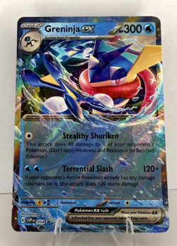 Pokemon Greninja ex - 054 - SV: Scarlet & Violet Promo Cards (SVP) Holo CCG TCG - Image 1