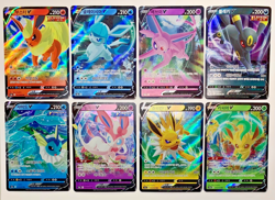 Pokemon Card Lot of 8, Eevee Heroes S6A, Eeveelution, V Cards, NM (Korean) - Image 1
