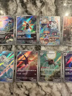 Korean Pokemon 10 Card Lot Of Art Rares - Image 3