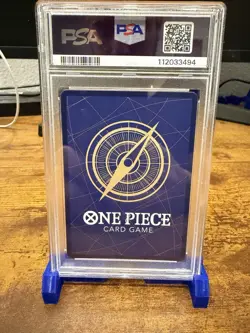 Roronoa Zoro OP06-118 Alternative Art Secret Rare Card PSA 10 English - Image 2