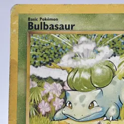 BULBASAUR - Base Set - 44/102 - Common - Pokemon Card - Unlimited Edition - MP - Image 2
