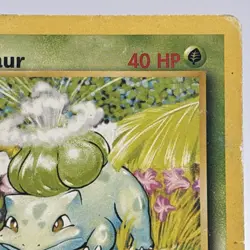 BULBASAUR - Base Set - 44/102 - Common - Pokemon Card - Unlimited Edition - MP - Image 3