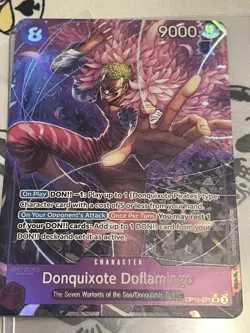 One Piece TCG - Donquixote Doflamingo (Parallel) - OP10-071 Royal Blood NM Card! - Image 1