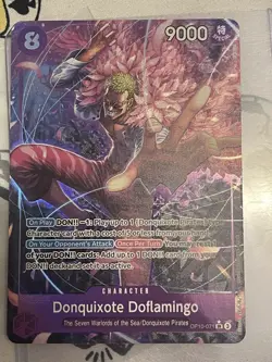 One Piece TCG - Donquixote Doflamingo (Parallel) - OP10-071 Royal Blood NM Card! - Image 4