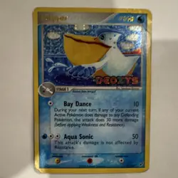 Pokemon Pelipper 21/107 EX Deoxys Rare Reverse Holo English Card - Image 1