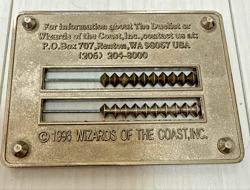 DUELIST Magic The Gathering Life Counter Early type Green Lotus Card Game Japan - Image 2