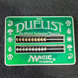 DUELIST Magic The Gathering Life Counter Early type Green Lotus Card Game Japan - Image 3