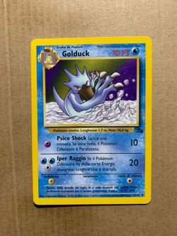 ITALIAN Golduck 35/62 Fossil Set - Uncommon Pokemon Card - EXCELLENT - Image 1