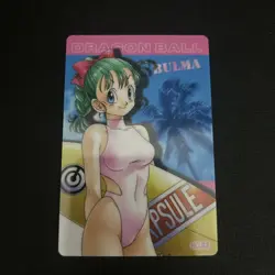 Dragon Ball Vintage Gumica 2003 Bulma Card Lot Cards No. 11 No. 38 No. 63 No.88 - Image 2