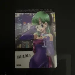 Dragon Ball Vintage Gumica 2003 Bulma Card Lot Cards No. 11 No. 38 No. 63 No.88 - Image 4