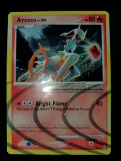 Arceus AR3 Holo Swirl Pokemon TCG Platinum Arceus AR Card LP Lightly Played - Image 2