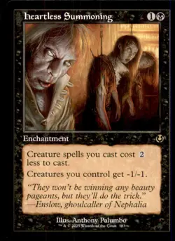 Heartless Summoning LP Light Play Innistrad MTG [12546] - Image 1