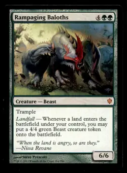 Rampaging Baloths LP Light Play Commander 2013 MTG [11290] - Image 1