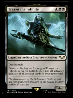 Trazyn the Infinite LP Light Play Warhammer MTG [11656] - Image 1