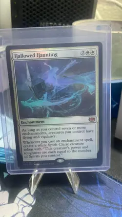 Magic: The Gathering Enchantment Hallowed Haunting Hallowed Haunting FOIL - Image 1
