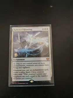 Hallowed Haunting Pre-release Foil Magic the Gathering MTG - Image 1