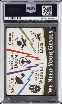 2017 MTG UNSTABLE FOIL #019 CONSTRUCT TOKEN PSA 9 - Image 2