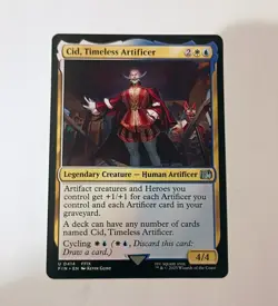 Cid, Timeless Artificer (0414) Final Fantasy MTG FIN - Image 1