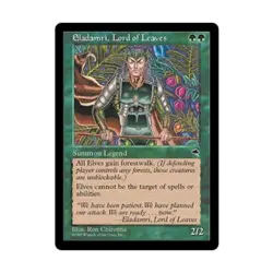 WOTC MtG Tempest Eladamri, Lord of Leaves (R) VG - Image 1