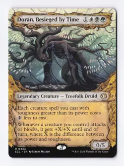 Doran, Besieged by Time (Showcase) 0334 (R) MTG Lorwyn Eclipsed (ECL) - Image 1