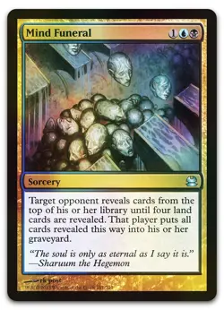 Mind Funeral #181 (Foil) (NM) Modern Masters MMA Magic MTG - Image 1
