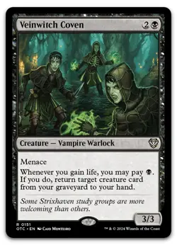 Veinwitch Coven #151 (NM) Thunder Junction OTC Magic MTG - Image 1