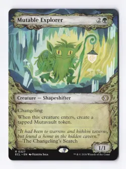 Mutable Explorer (Showcase) 0327 (R) MTG Lorwyn Eclipsed (ECL) - Image 1