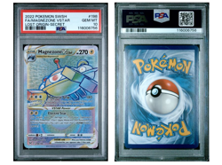 PSA 10 Magnezone VSTAR 198 2022 Pokemon SWSH Lost Origin Secret Rainbow Rare - Image 1