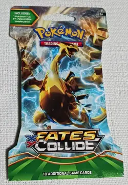 Pokemon TCG: XY - Fates Collide Sleeved Booster Pack (FACTORY Sealed). - Image 2
