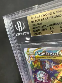 Pokemon Charizard V Astro SWSH262 Spada e Scudo Black Star Promos BGS 9.5 sub 10 - Image 3